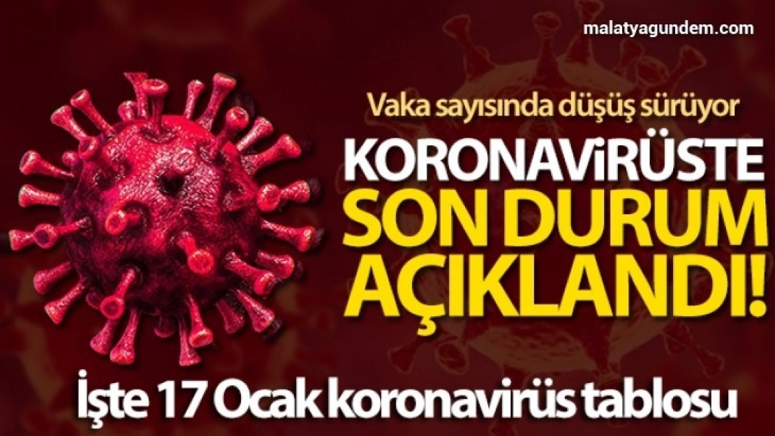 Son 24 saatte korona virüsten 165 kişi hayatını kaybetti
