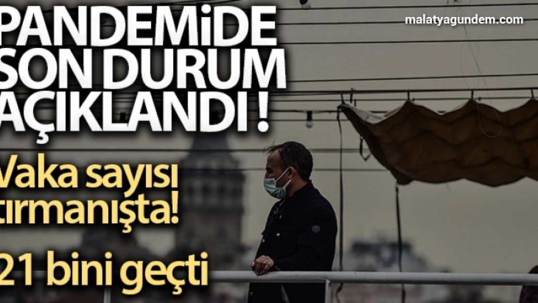 Son 24 saatte korona virüsten 95 kişi hayatını kaybetti
