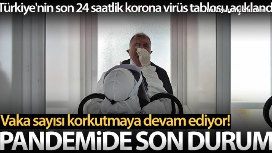 Son 24 saatte korona virüsten 346 kişi hayatını kaybetti