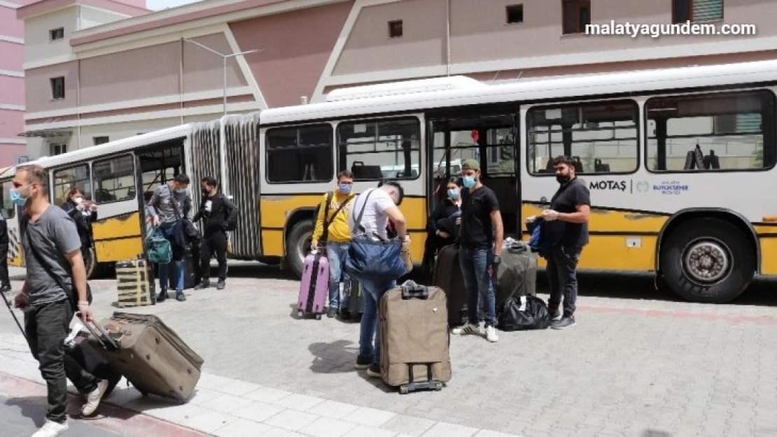 Arabistan'dan gelen 170 kişi Malatya'da karantinaya alındı