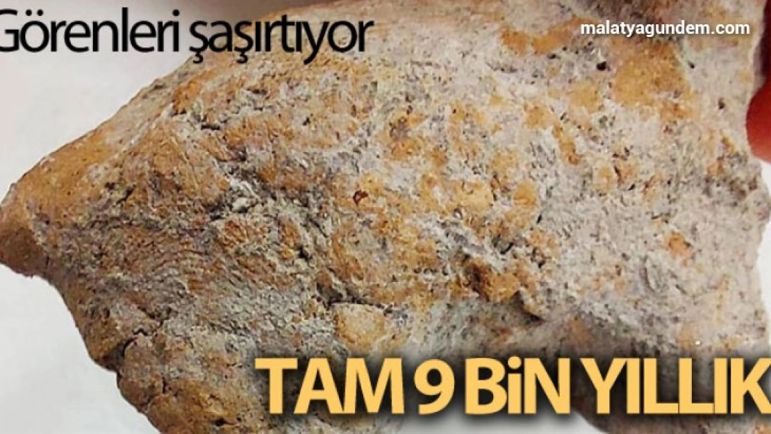 Tam 9 bin yıllık