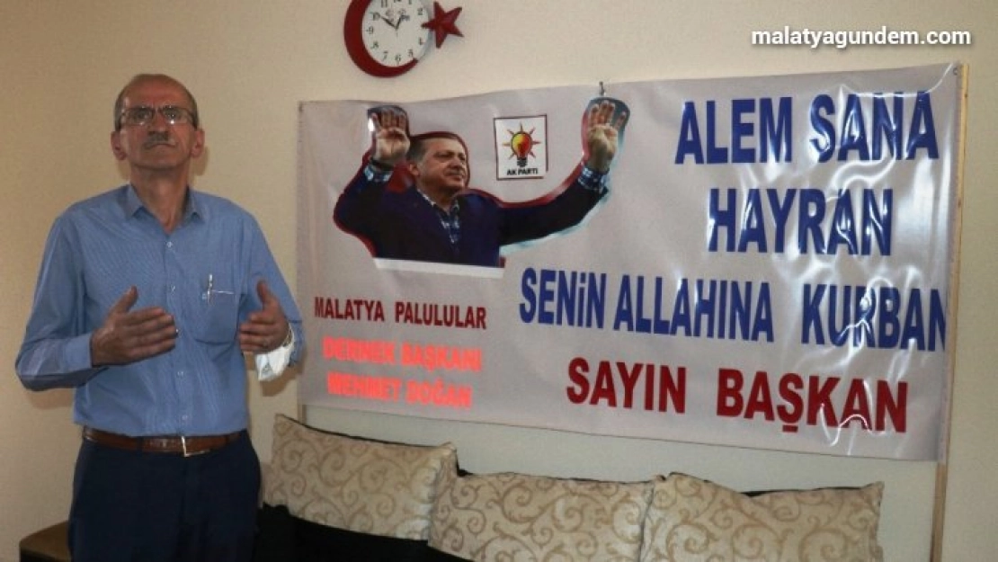Tek hayali Cumhurbaşkanı Erdoğan'ı ziyaret etmek