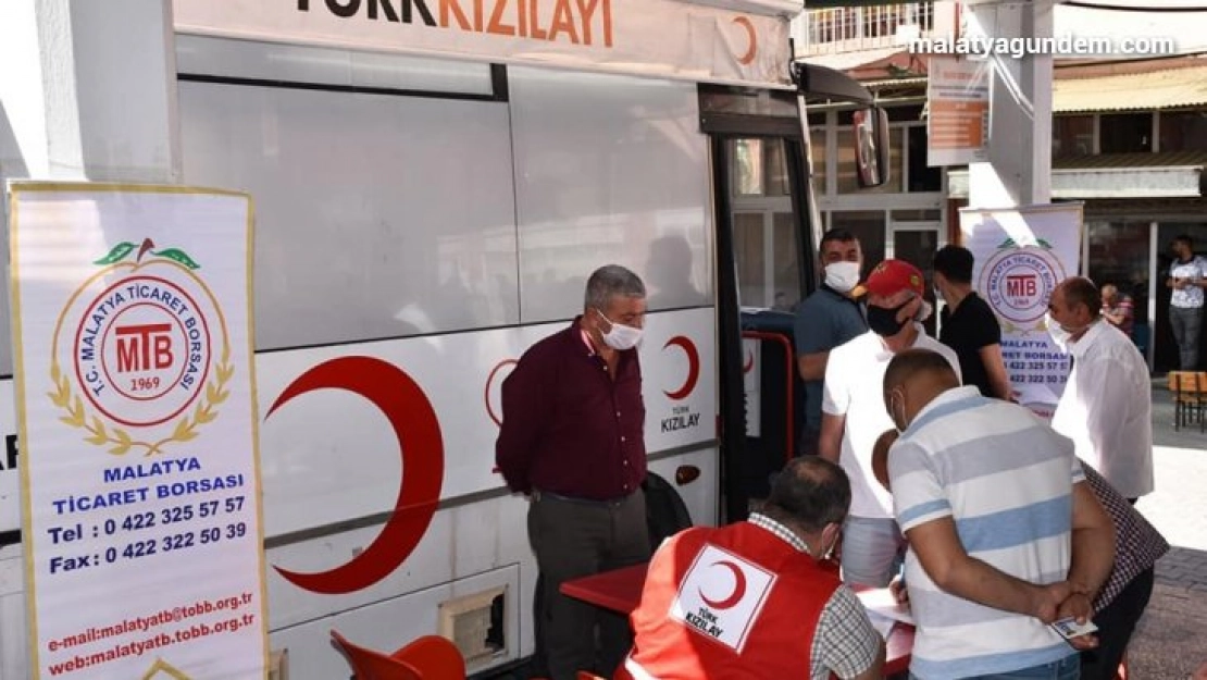 Ticaret Borsası'ndan kan bağışına kampanyasına destek