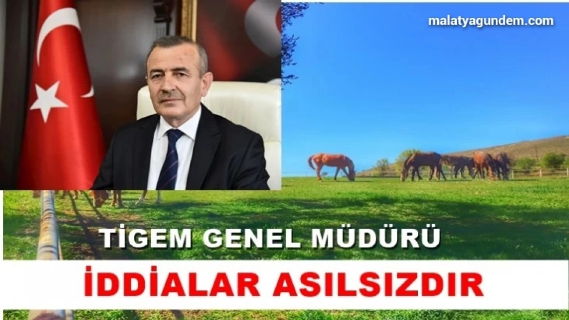 TİGEM Genel Müdürü: İddialar asılsızdır