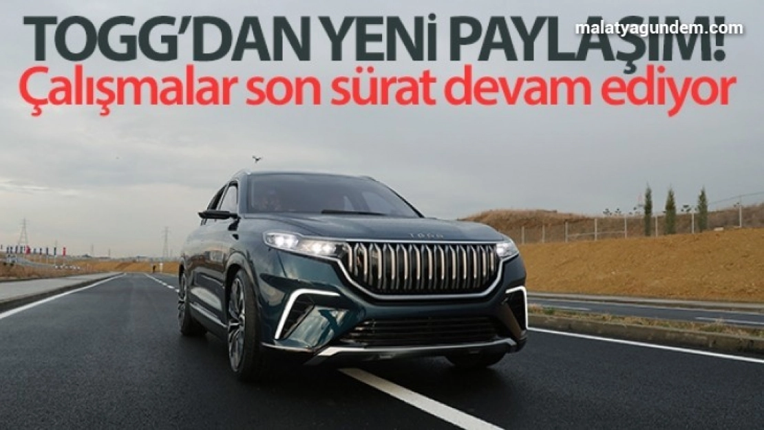 TOGG'dan yeni paylaşım