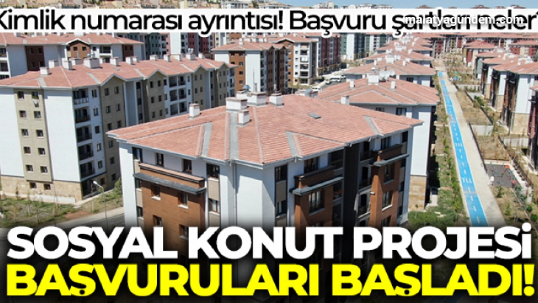 TOKİ sosyal konut projesi başvuru tarihi belli oldu! Başvuru şartları neler?