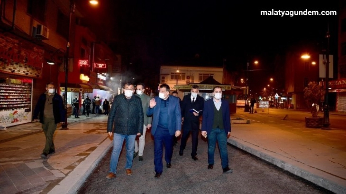 Trafiğin yoğun olduğu Akpınar Meydanı yeniden düzenlendi