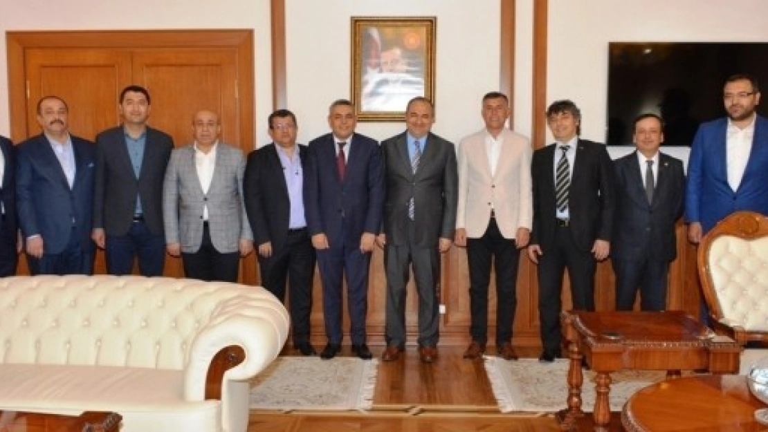 TSO Yönetiminden Vali Kaban'a Ziyaret