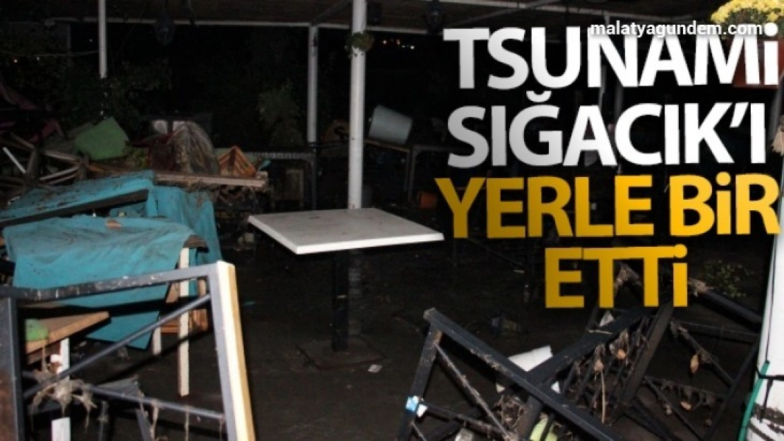 Tsunami, Sığacık'ı yerle bir etti