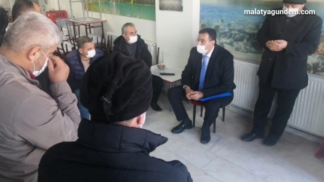 Tüfenkci'den taksici esnafına ziyaret