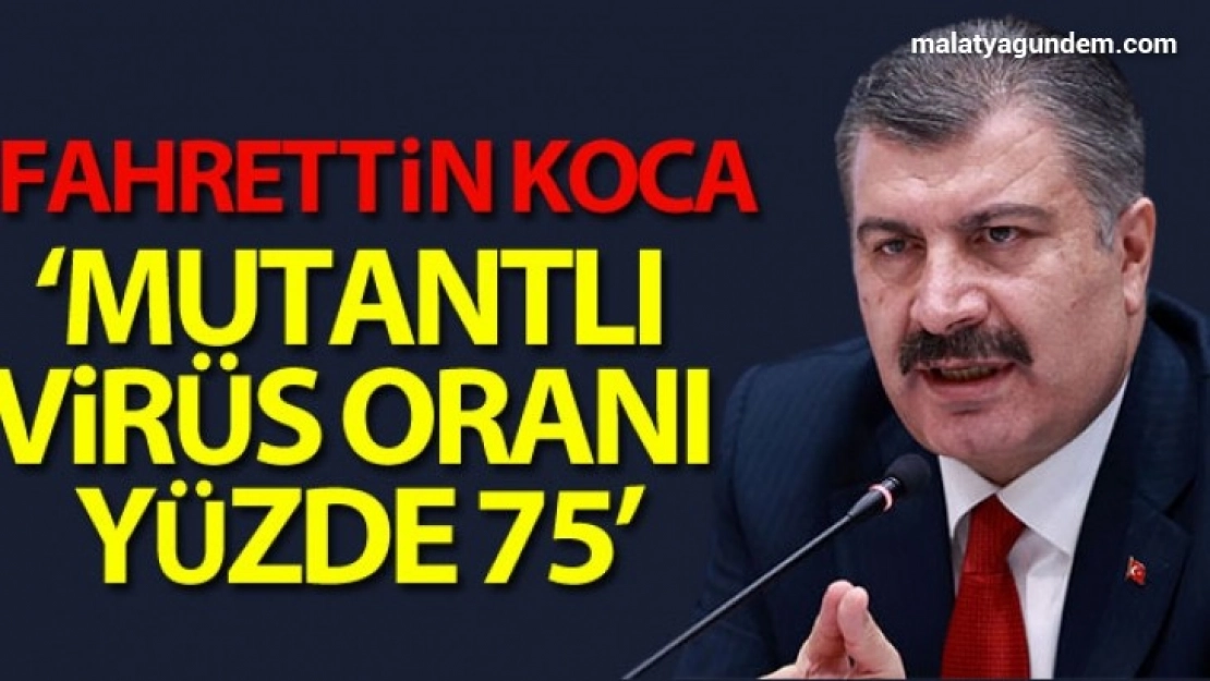 Türkiye'de mutasyonun görülme oranı yüzde 75'lere ulaştı