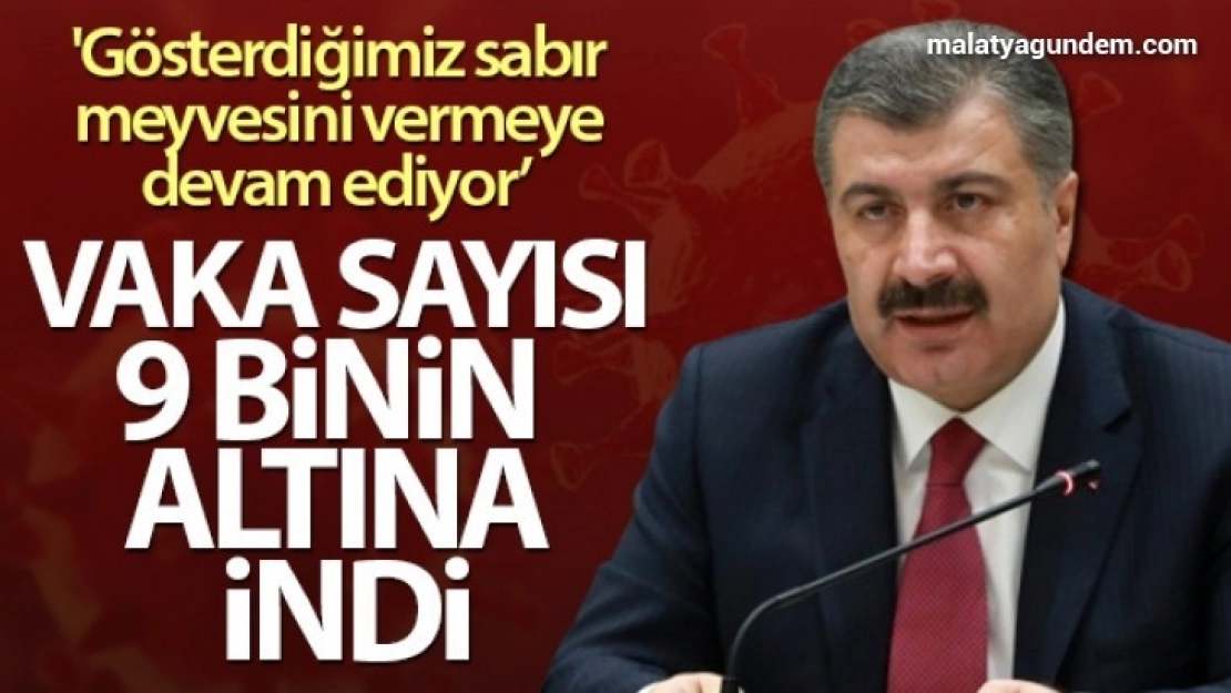 Türkiye'de son 24 saatte 8.697 koronavirüs vakası tespit edildi