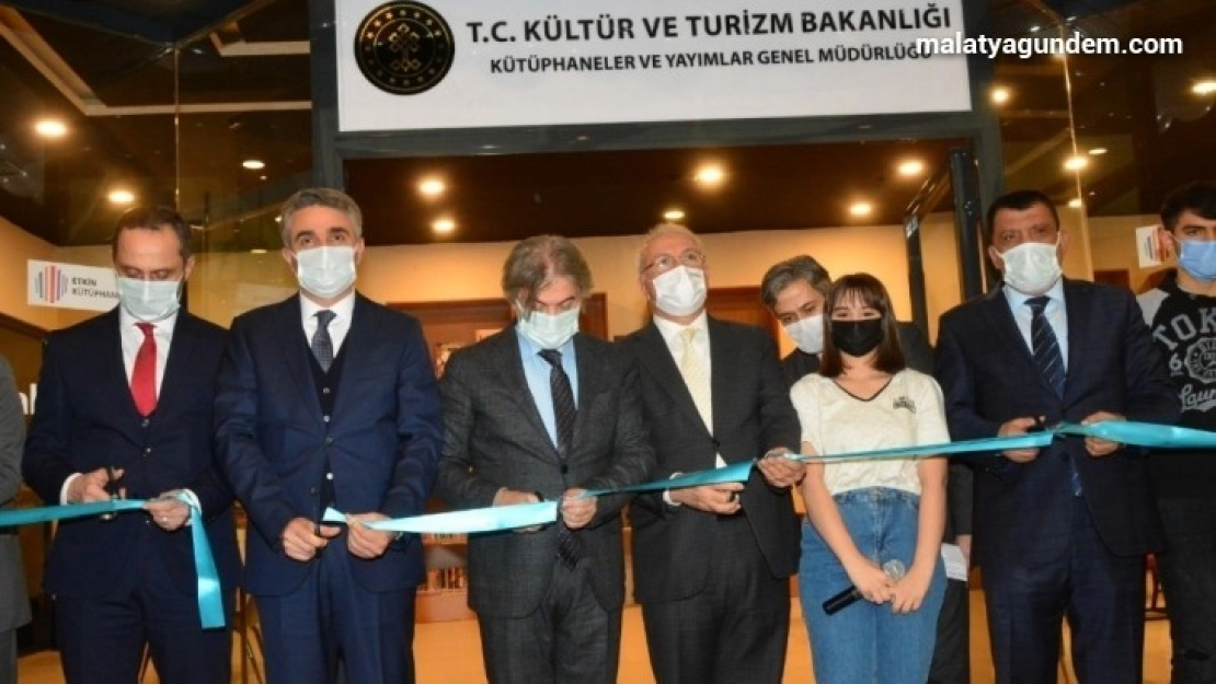 Türkiye'nin 5'inci AVM Kütüphanesi Malatya'da açıldı