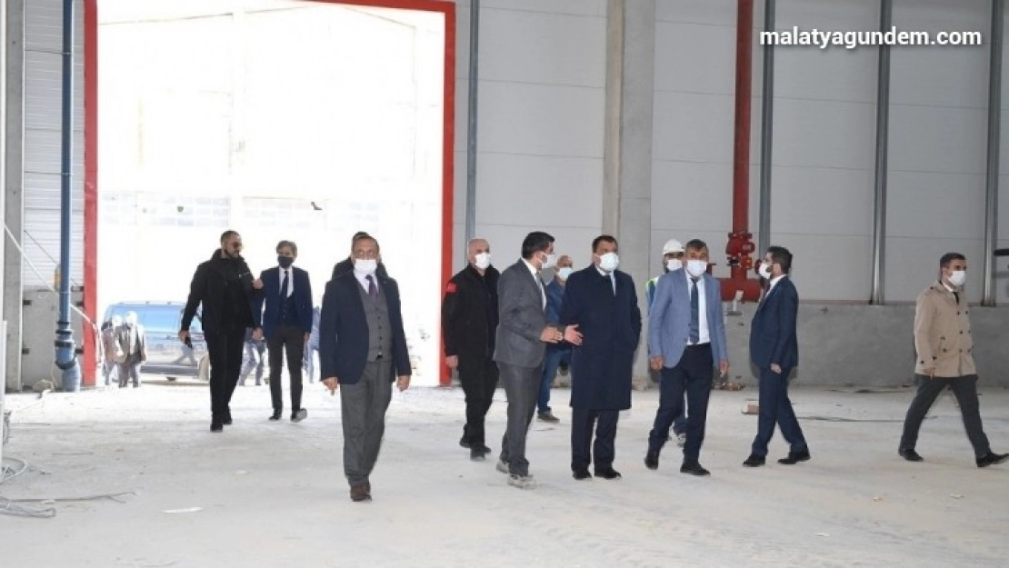 Türkiye'nin en büyük çadır ve tekstil fabrikası Malatya'ya yapılıyor
