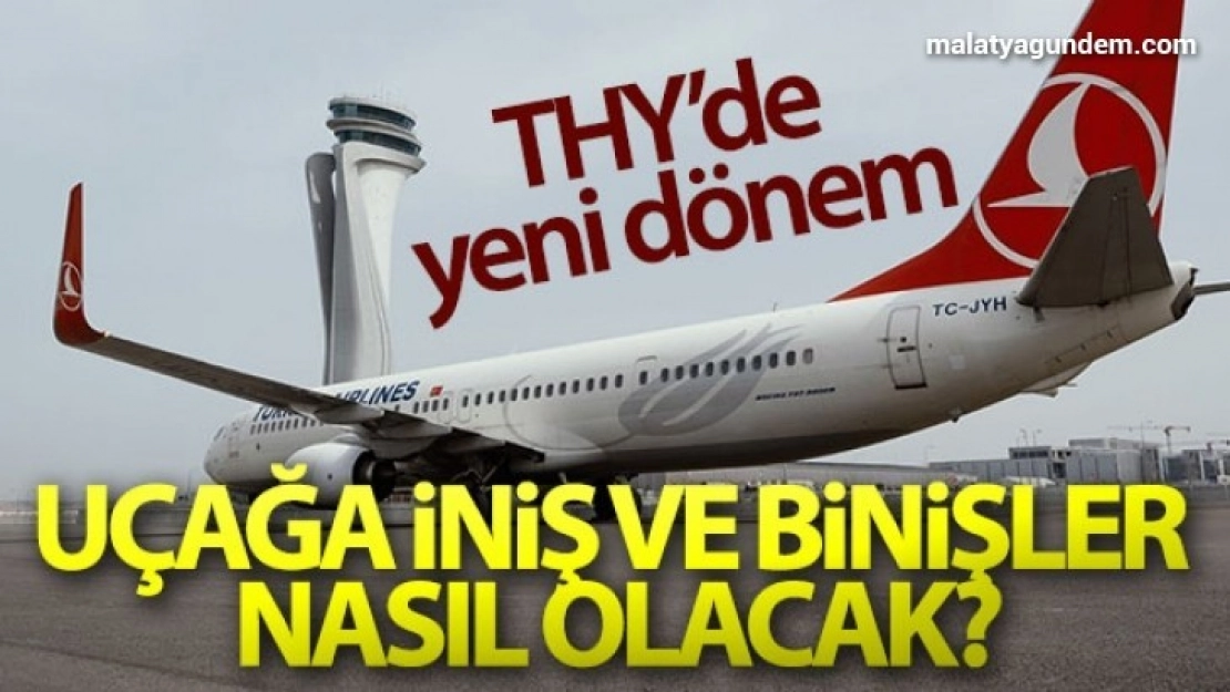 Uçağa artık anons ve sıra numarasına göre binilecek
