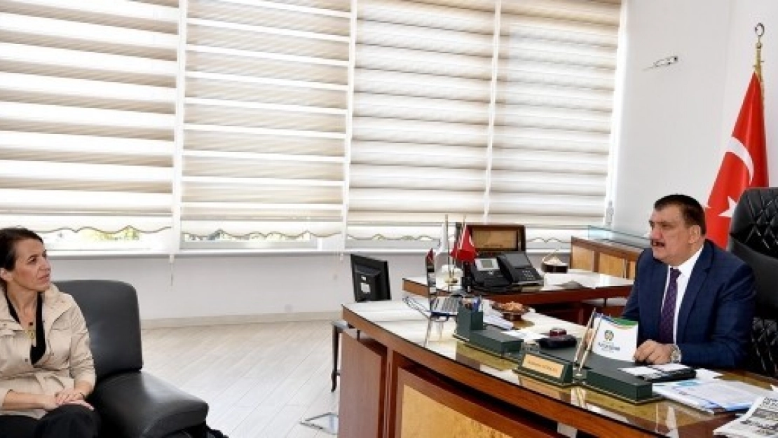 Uluslararası Anıtlar ve Sitler Konseyi Heyeti Gürkan'ı Ziyaret Etti