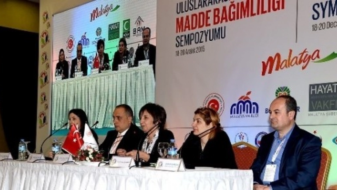 Uluslararası Madde Bağımlılığı Sempozyumu Sona Erdi