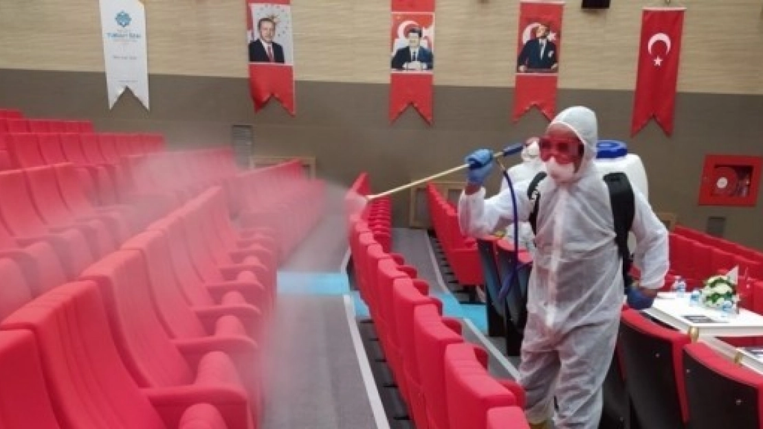 Üniversite Koronaya Karşı İlaçlandı