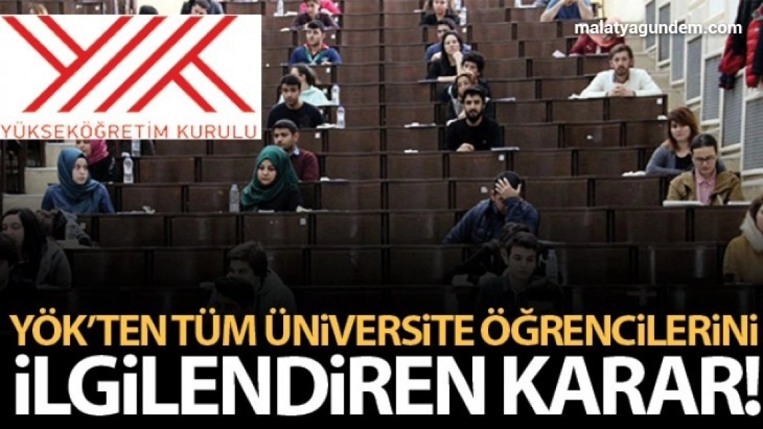 Üniversitelerde sınavlar yüz yüze gerçekleştirilmeyecek