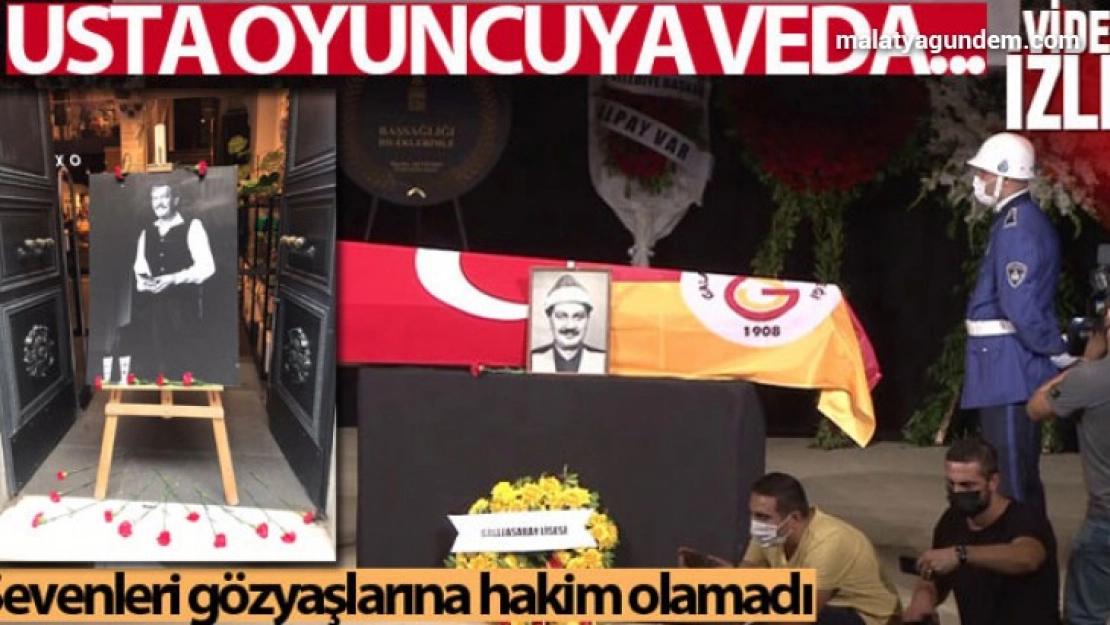 Usta tiyatrocu son yolculuğuna uğurlandı