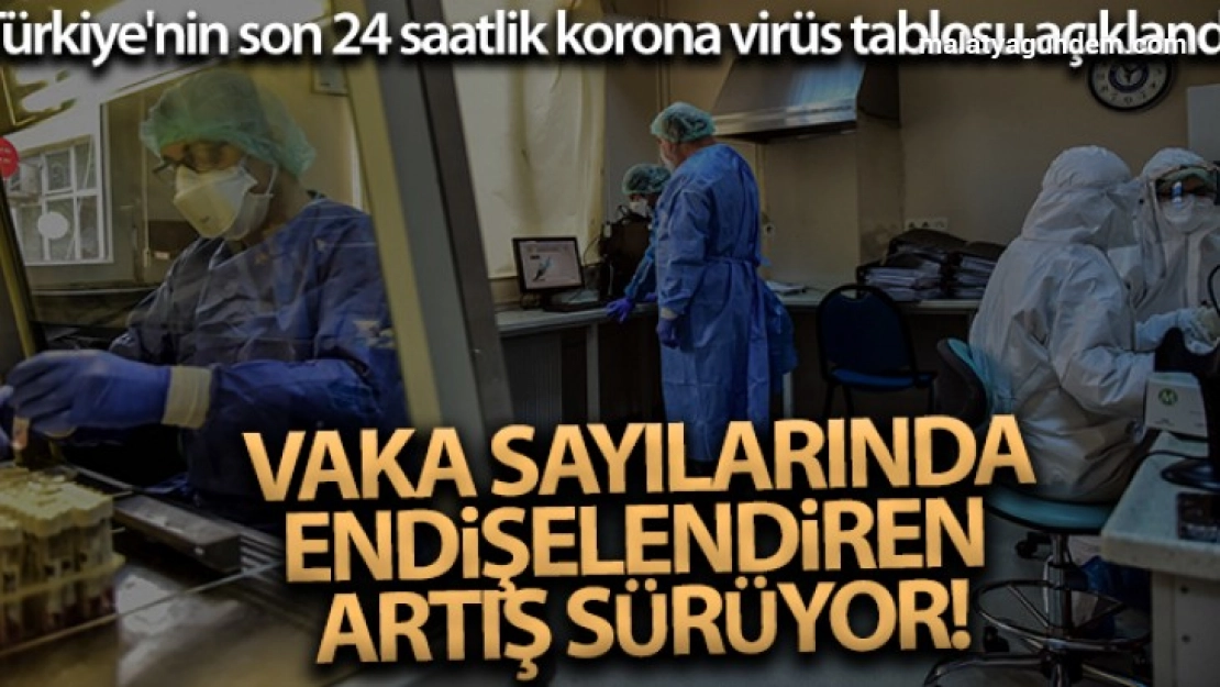Vaka sayılarında endişelendiren artış sürüyor