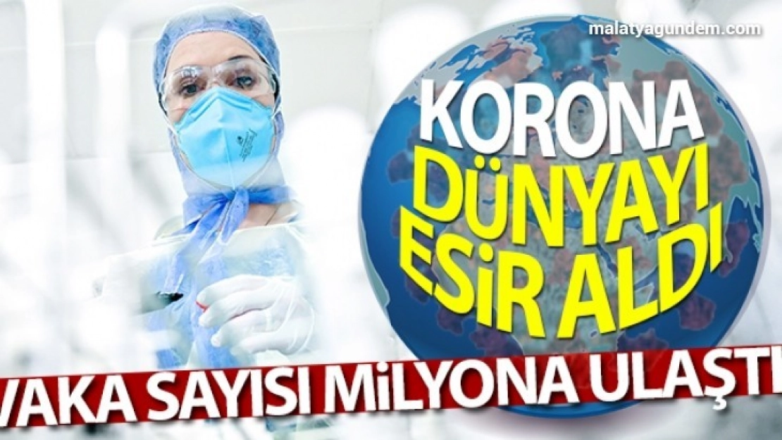 Vaka sayısı 1 milyona yükseldi