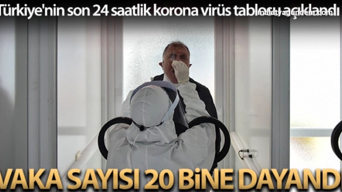 Vaka sayısı 20 bine dayandı