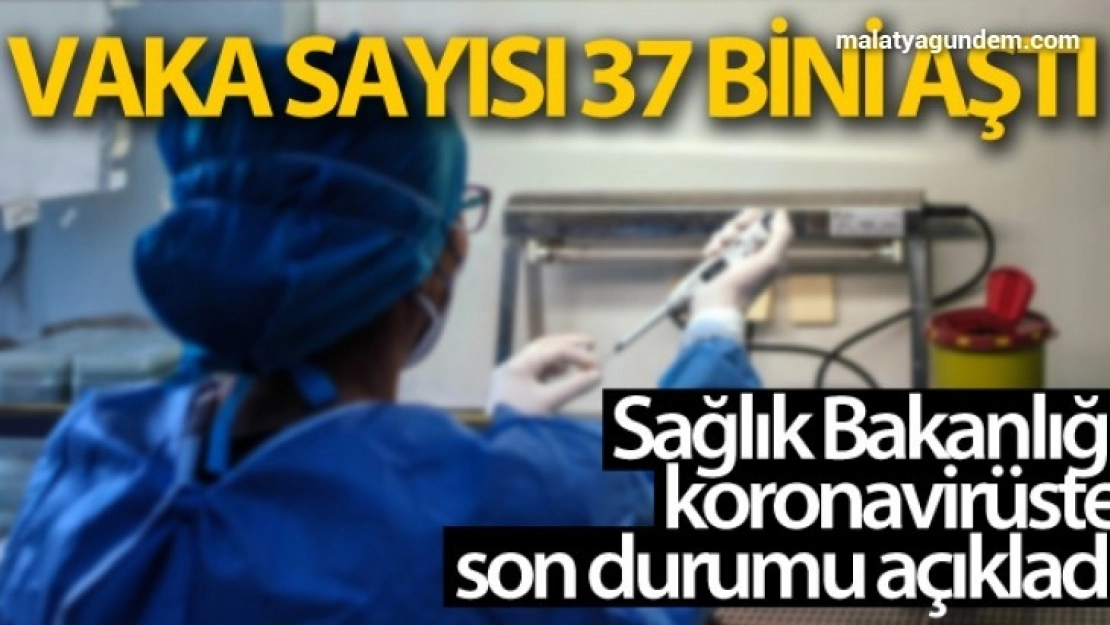 Vaka sayısı 37 bini aştı