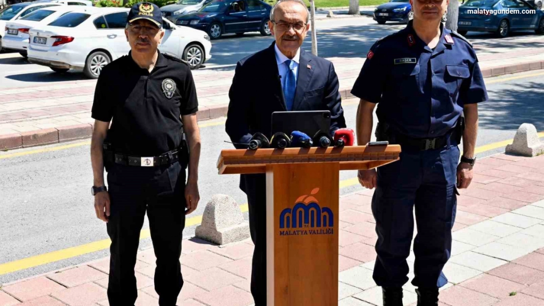 Vali Yavuz'dan bayram öncesi yoğun tedbir uyarısı