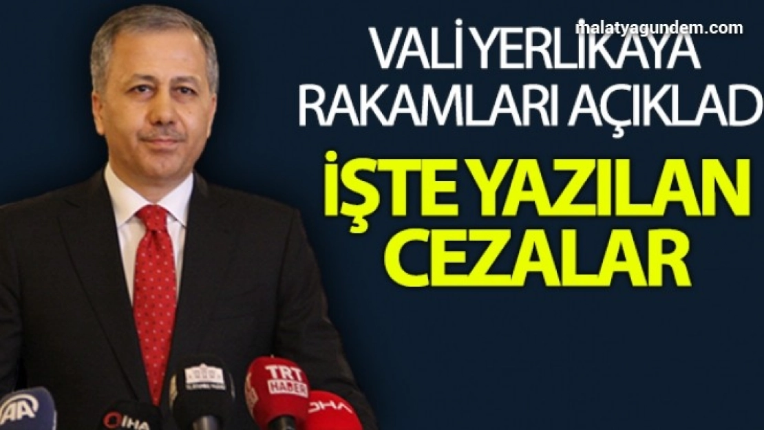 Vali Yerlikaya, '21 milyon ceza yazıldı, 1 milyonu sigara yasağından'