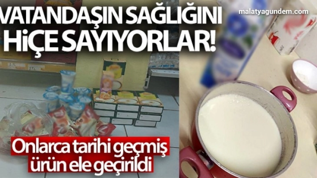 Vatandaşın sağlığını hiçe sayıyorlar!