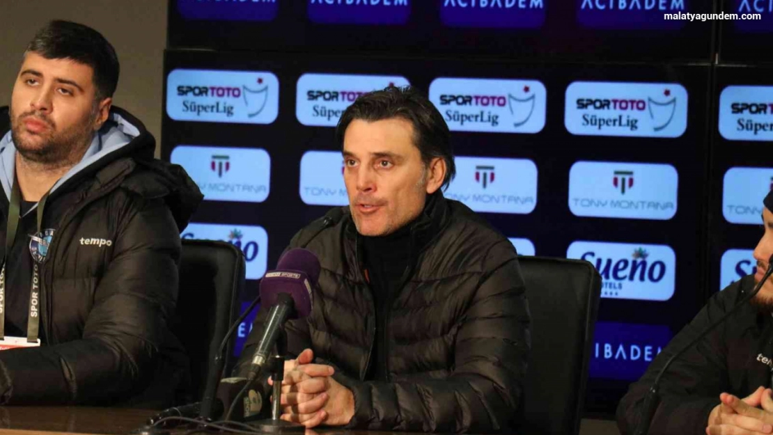 Vincenzo Montella: 'Gurur verici bir galibiyet'