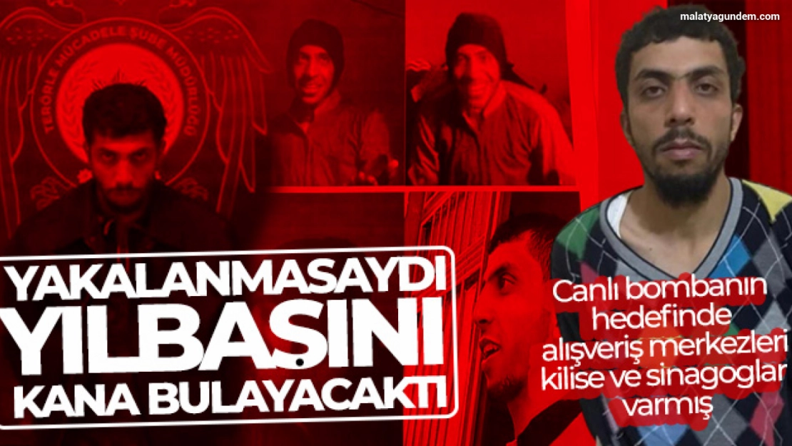 Yakalanmasaydı yılbaşını kana bulayacaktı