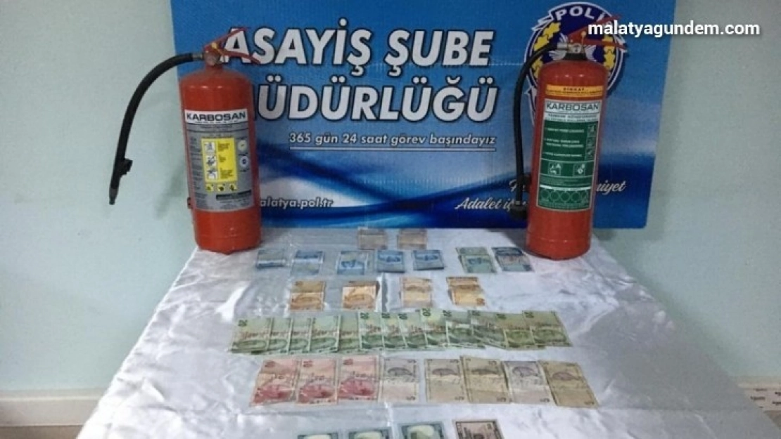 Yangın tüpünü değiştirmek bahanesiyle dolandırıcılık