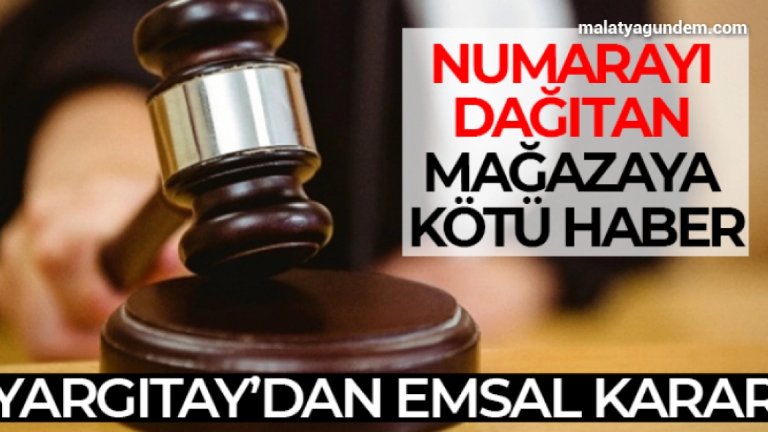Yargıtay'dan müşterinin numarasını paylaşan mağazaya kötü haber