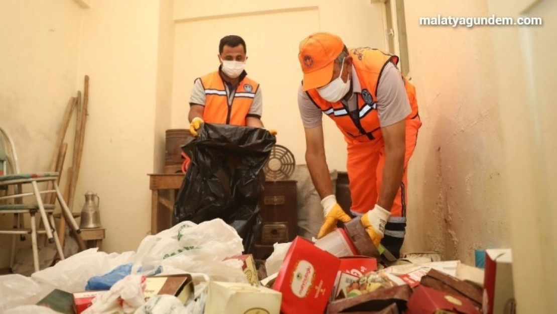 Yaşlı kadının yardımına Battalgazi Belediyesi yetişti