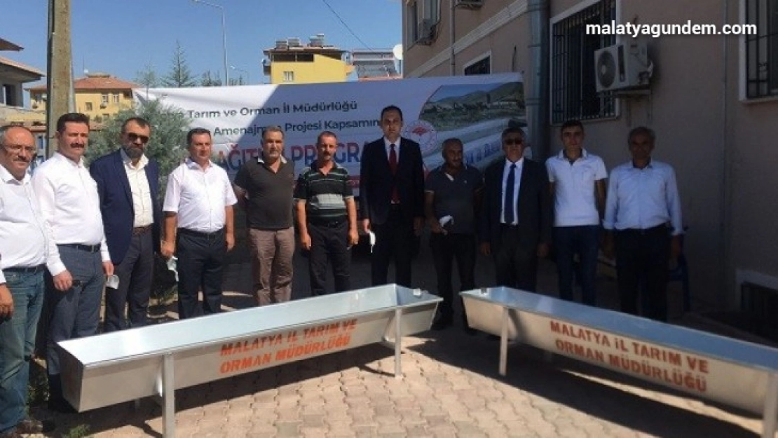 Yazıhan'da hayvan yetiştiricileri sevindirildi