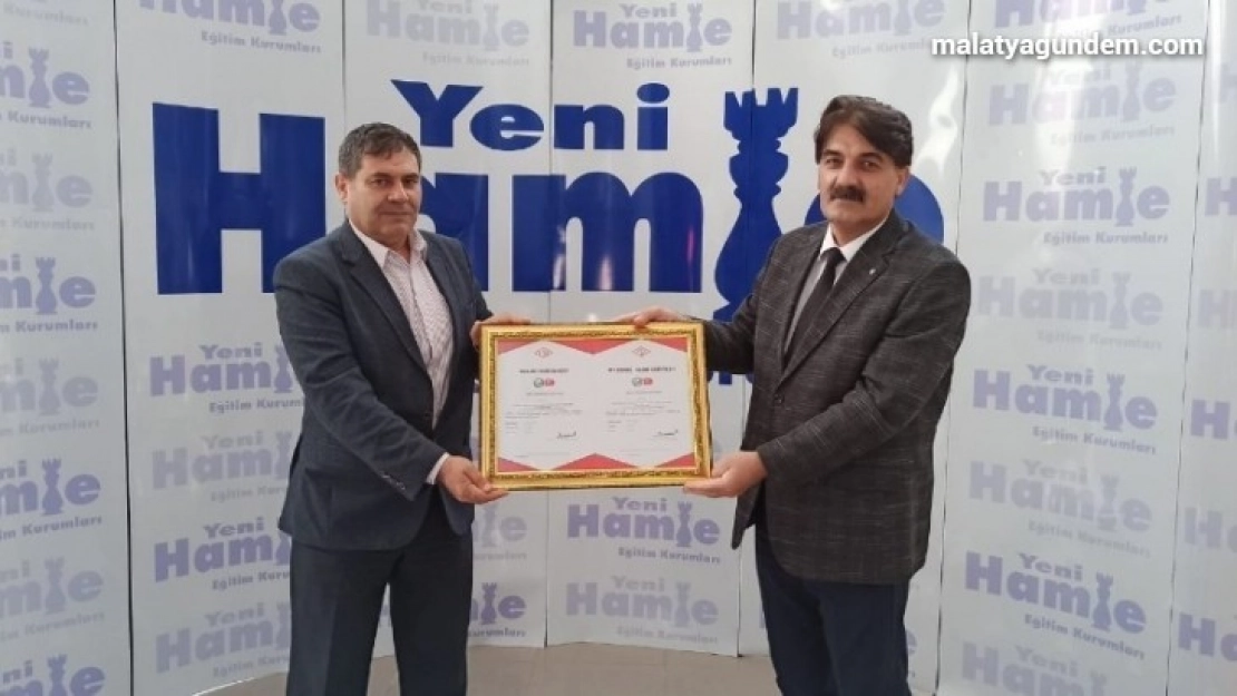 Yeni Hamle'ye  'Okulum temiz' belgesi
