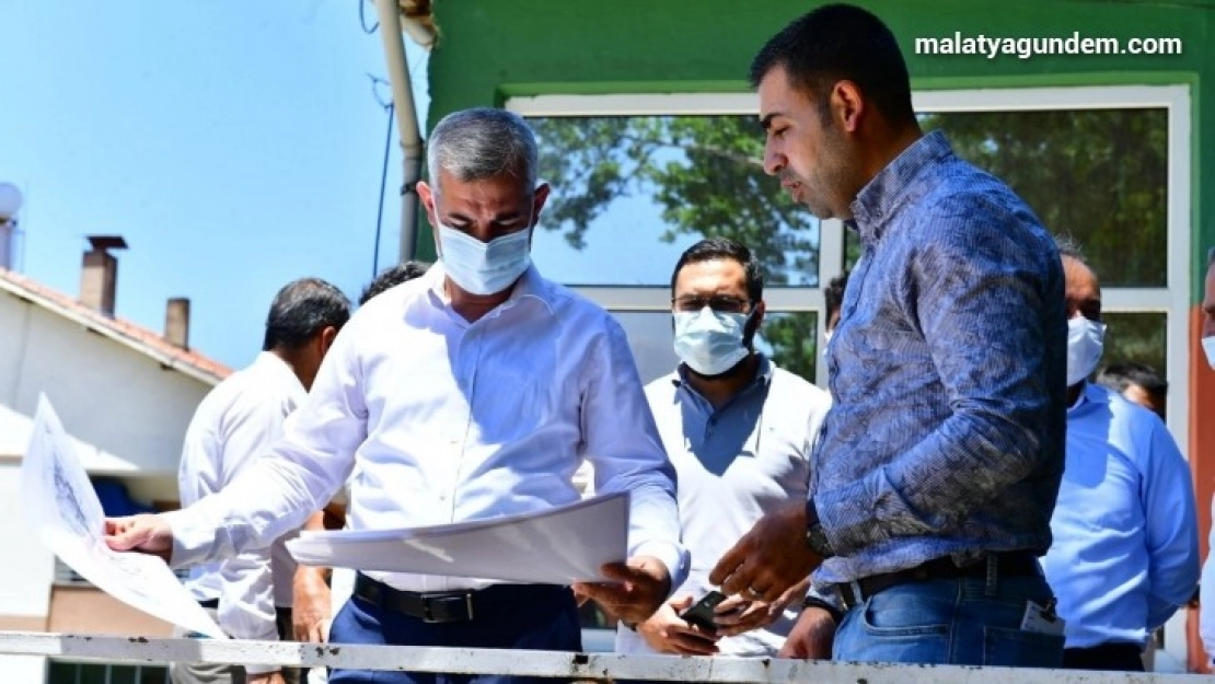 Yeşilyurt Atılgan Parkı ile güreş sahası modern bir kimliğe kavuşuyor