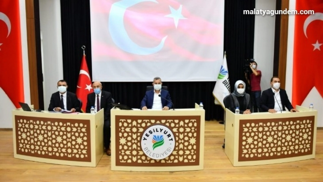 Yeşilyurt Belediye Meclisi, Ekim ayı toplantılarına başladı