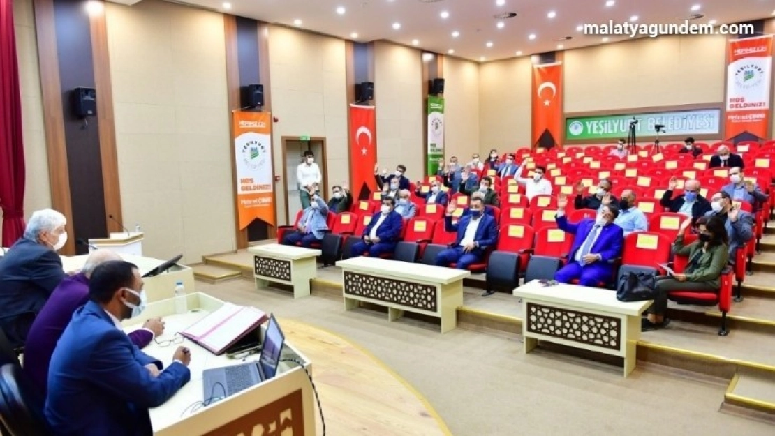 Yeşilyurt Belediye Meclisi, Ekim ayı çalışmalarını tamamladı