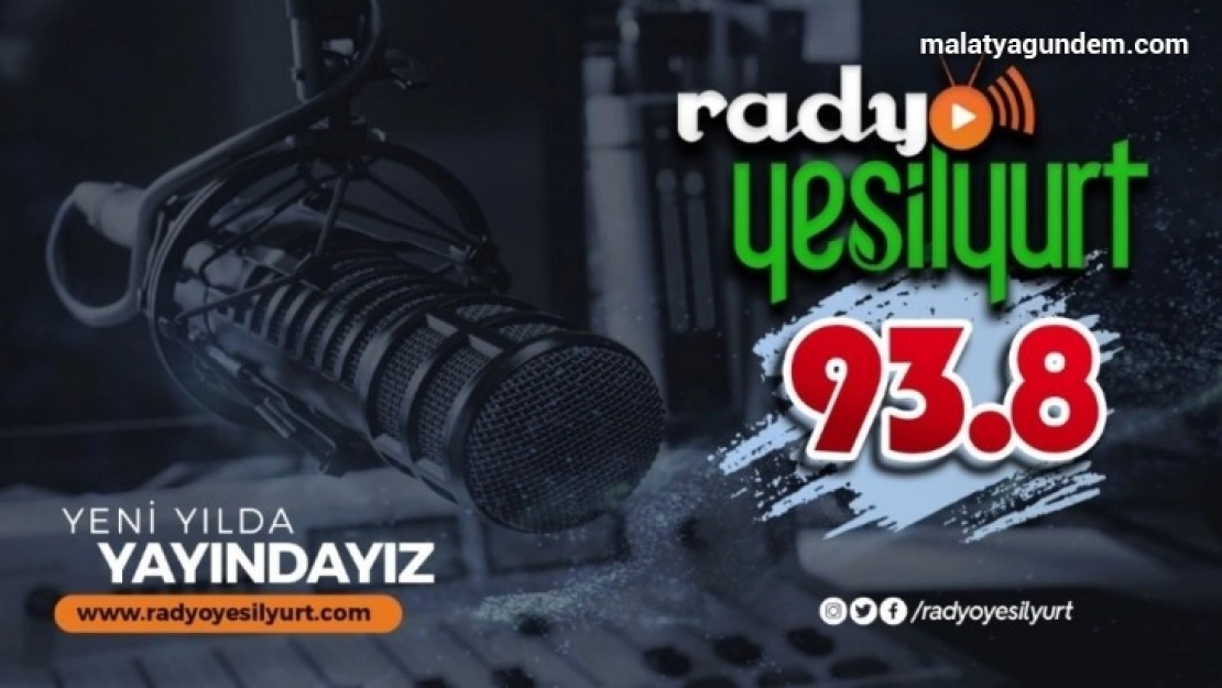 Yeşilyurt Belediye radyosu yayına başladı