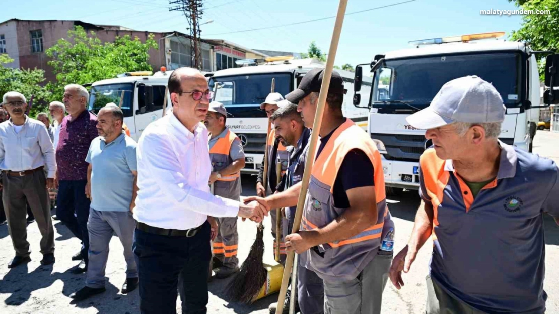 Yeşilyurt Belediyesi Bayrama hazır