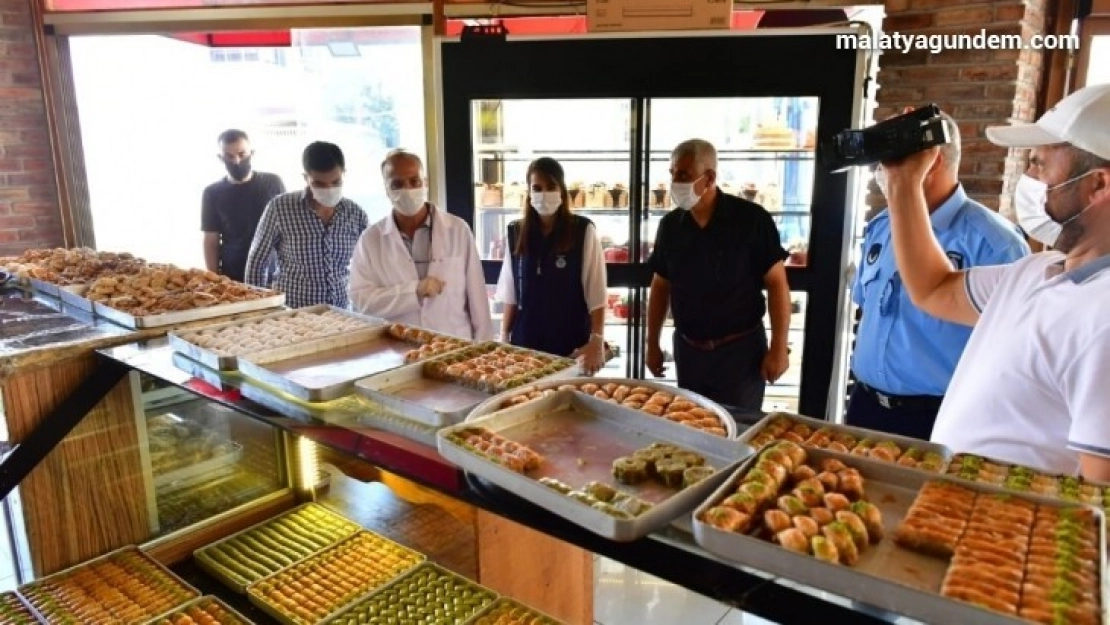 Yeşilyurt Belediyesi'nden bayram denetimi