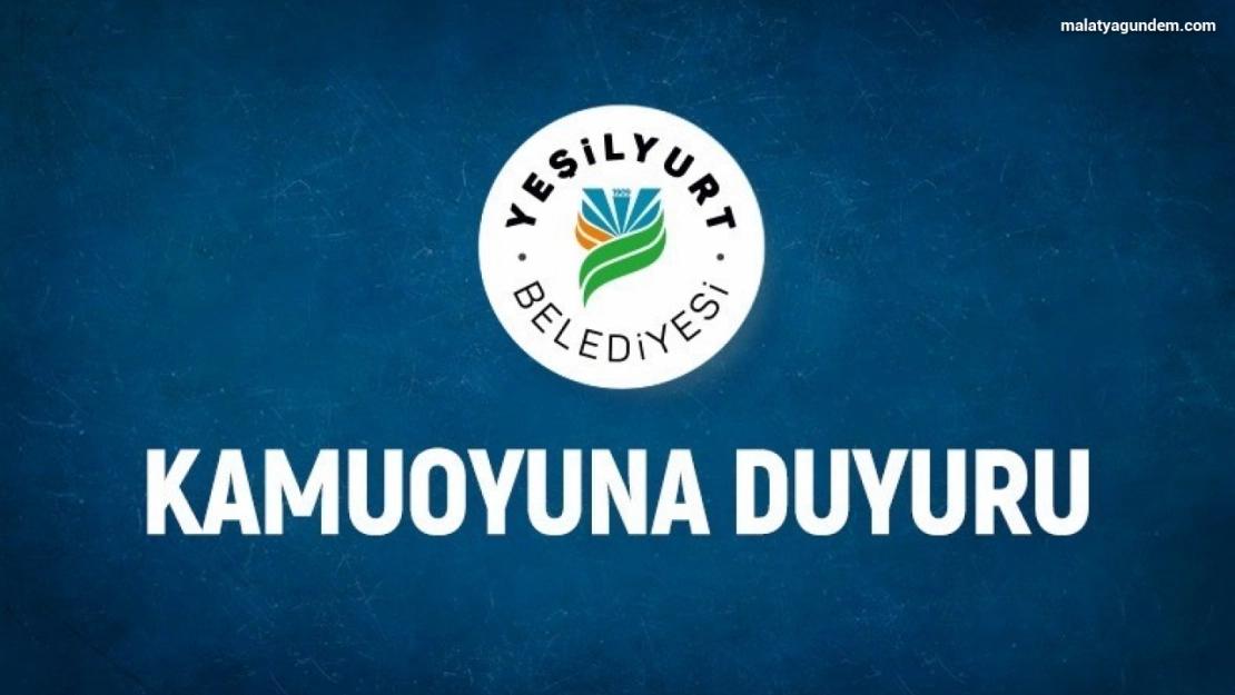 Yeşilyurt Belediyesi'nden iddialara yalanlama