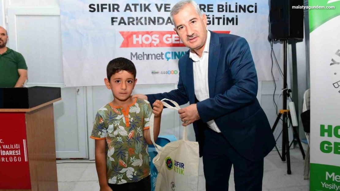 Yeşilyurt Belediyesi'nden Sıfır atık ve çevre bilinci programı