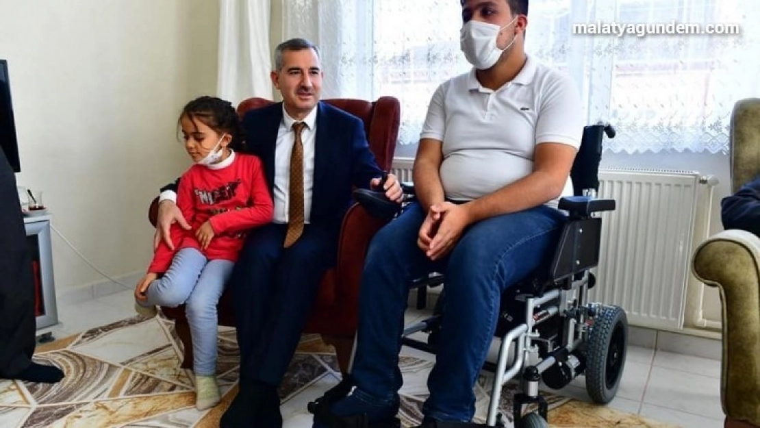 Yeşilyurt'ta 92 engellinin yüzü güldü