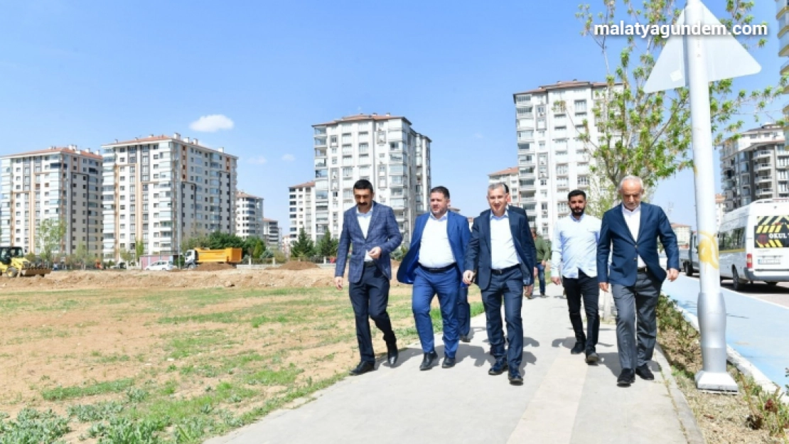 Yeşilyurt'ta mahallelerin prestiji artırıyor