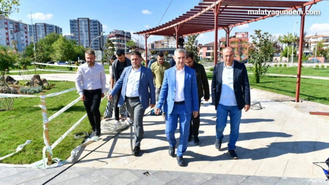 Yeşilyurt'ta park sayısı artıyor