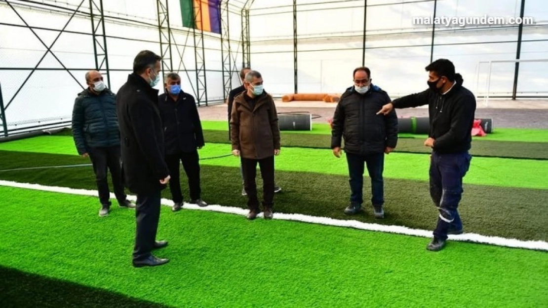 Yeşilyurt'ta spor projesiyle Yeşiltepe'nin cazibesini arttırılacak
